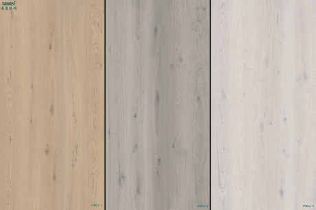 سينتاي 3D تكس SPC الطابق أووك تصميم الطباعة شهادة CE الخشب الحبوب 12 مم الأرضيات الخشبية صفح